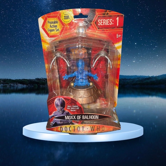 MOXX OF BALHOON Doctor Who Series 1 Figure BBC Figure 3 Inch W/ Top Trumps Card - Picture 1 of 13